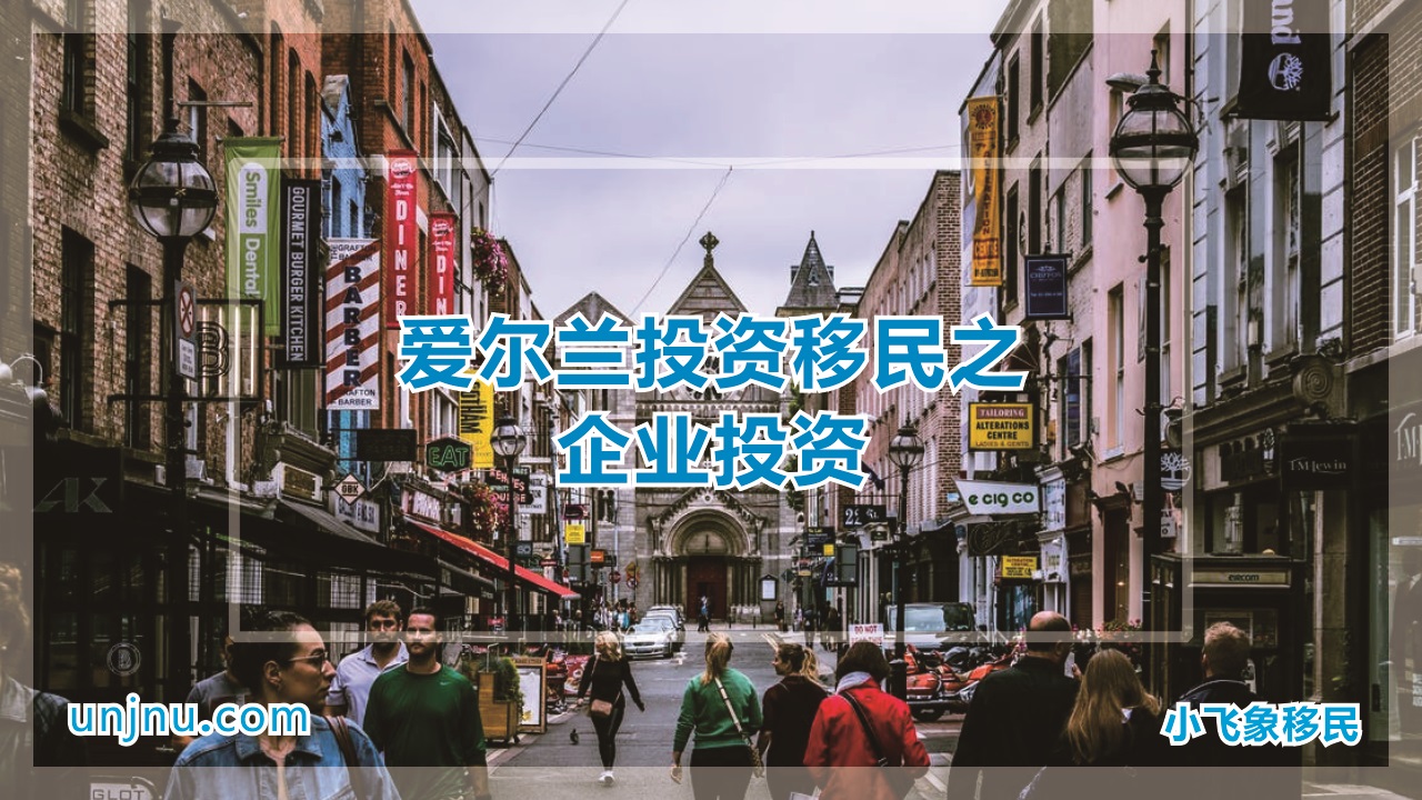 爱尔兰投资移民之企业投资-专研各国移民政策-unjnu小飞象移民-400-888-2271